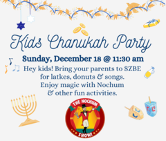 Banner Image for Children's Chanukah Party